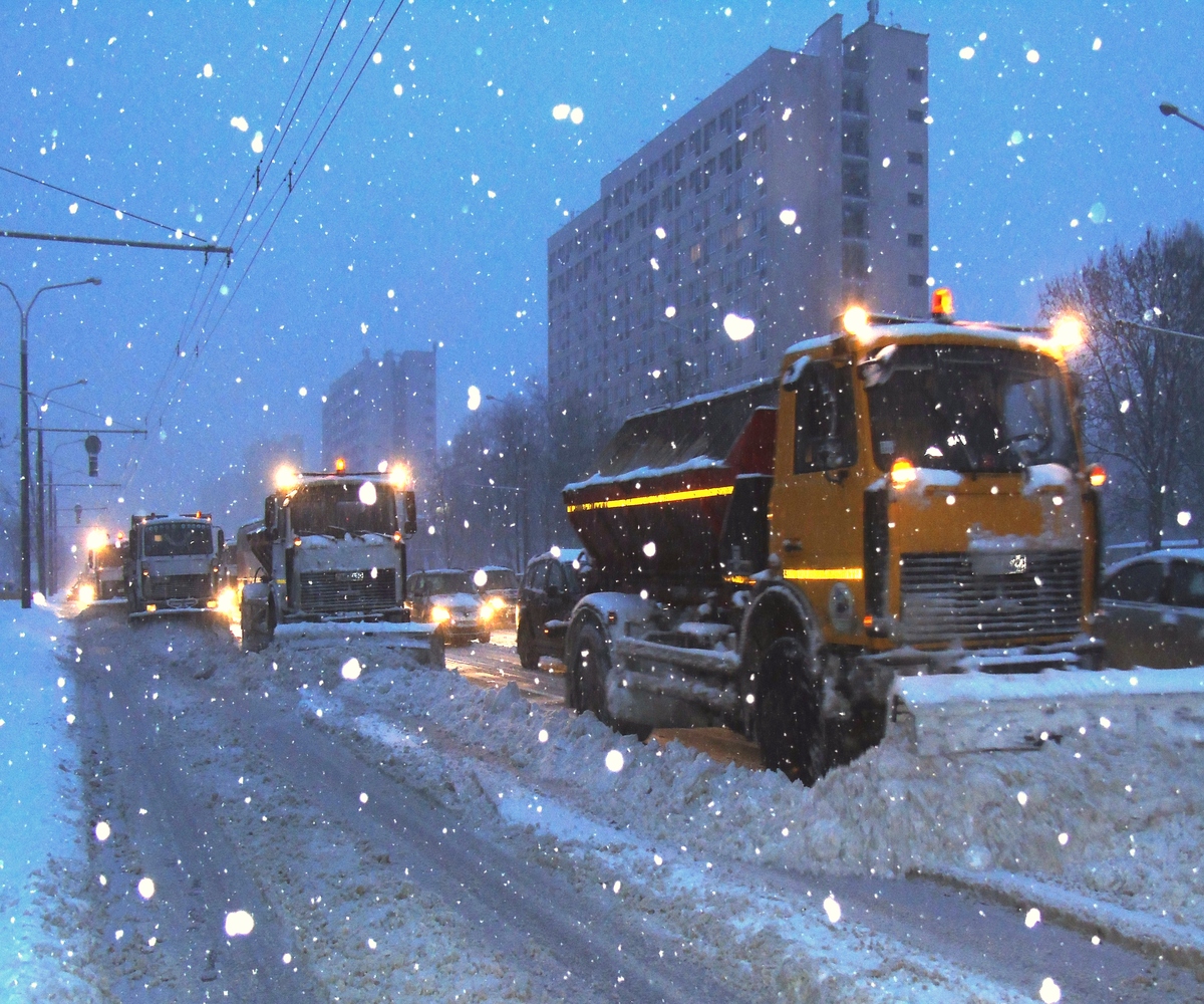 Внимание, снегопад!